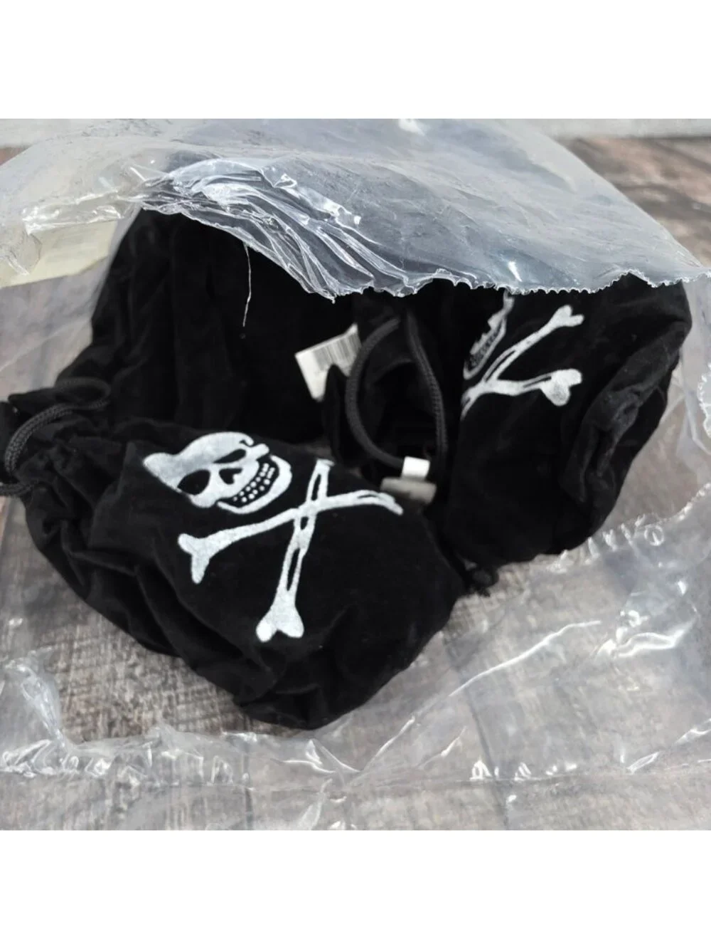 Oriental Trading Pirate Jewels Drawstring Bags Set of 12 Plastic Party Gifts New